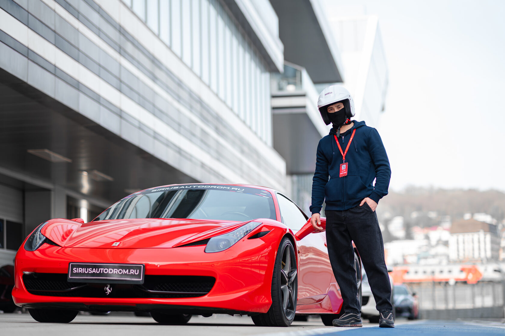 Гость Gonki Sochi и Ferrari 458 Italia на Сочи Автодроме