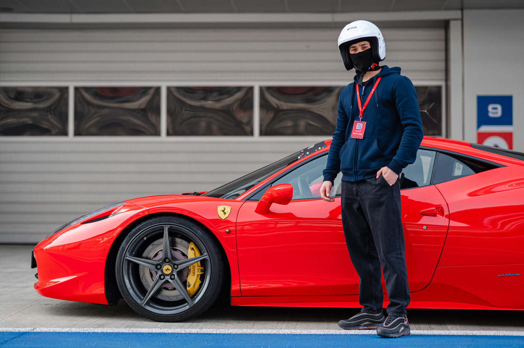 Гость Gonki Sochi и Ferrari 458 Italia на Сочи Автодроме