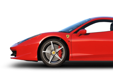 Гоночное такси на Ferrari 458 Italia